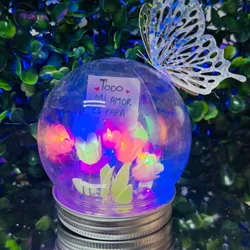 Mini cúpula de tulipanes