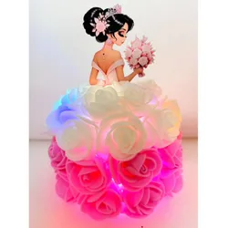 Muñeca de rosas
