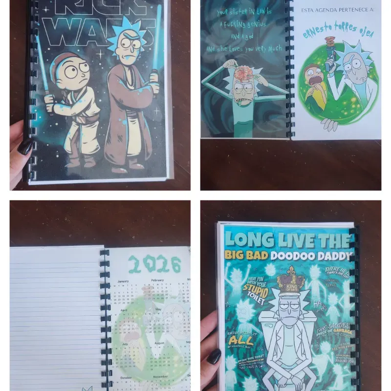 📓 Libreta tipo agenda totalmente personalizada  *CUALQUIER TEMÁTICA*💖