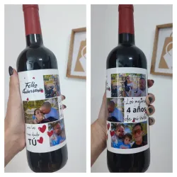Botellas con etiqueta personalizada 🍷