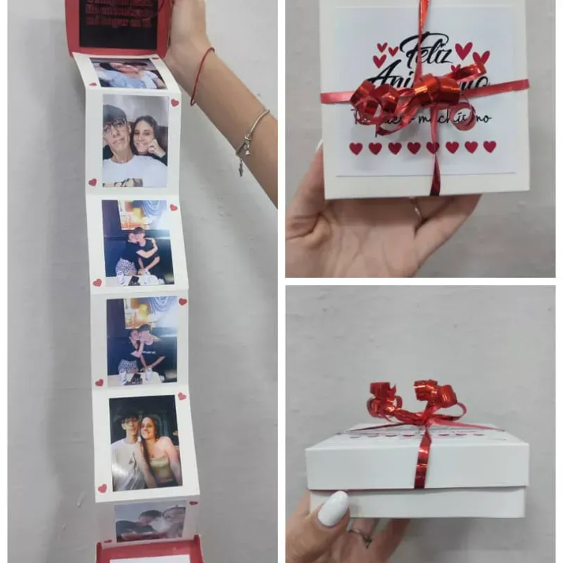 Caja sorpresa con fotos 🤩