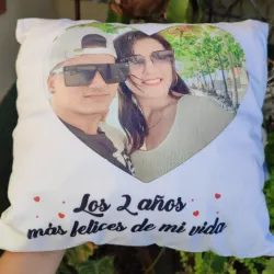 ✨ Cojín blanco grande 🤍