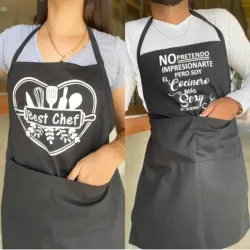 Delantales largos 👩🏼‍🎨👨🏻‍🍳