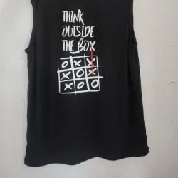 🎽 Desmangados negros de adulto tela Poly Spandex 