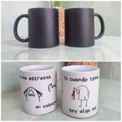 ✨Jarras de cerámica mágicas (calor) 11 onzas