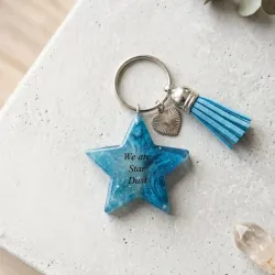 Llavero en forma de estrella ⭐