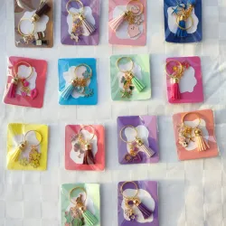 🔑 Llaveros de colores 🌈