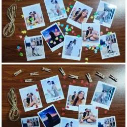 🖼️ Tendedero de hilo con tus fotos favoritas 😍 