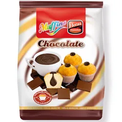 Mini muffins de chocolate 