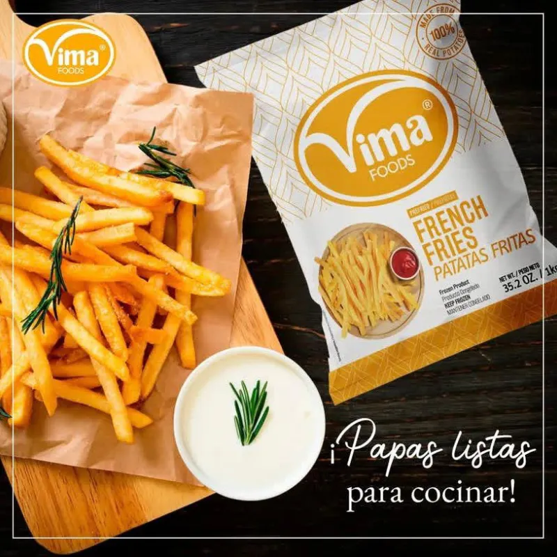 Papas prefritas 