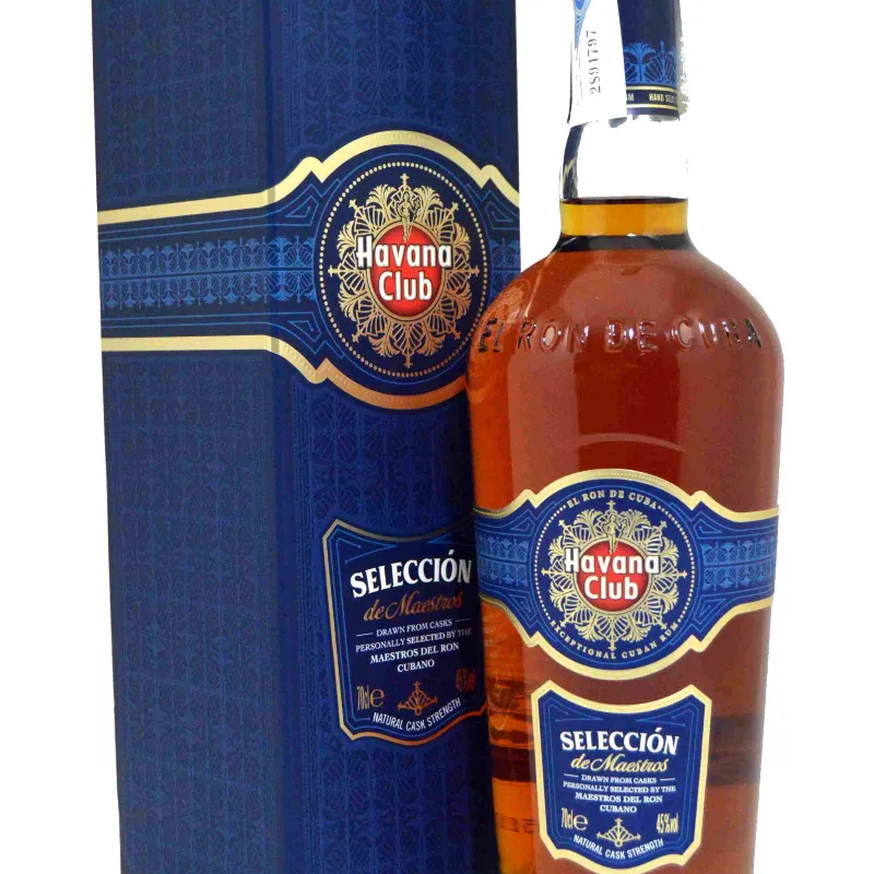 Botella de Ron selection del maestro 💙