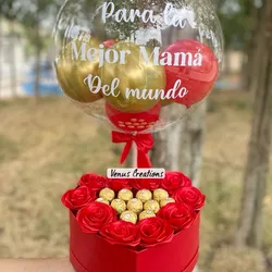 Caja corazón para mamá ❤️