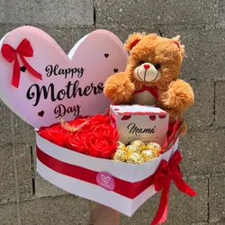 Caja oso para mamá 💞
