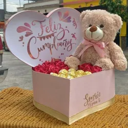 Caja oso para mamá 💞