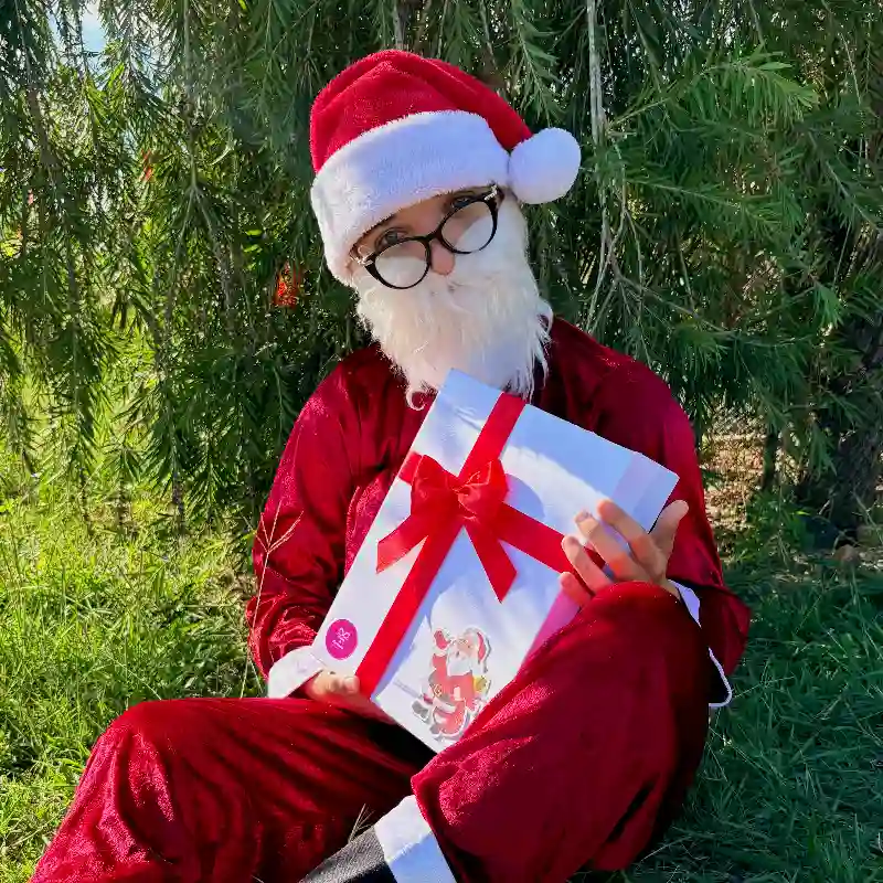 Entrega con Santa ❤️