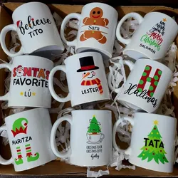Tazas navideñas 🥹