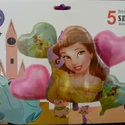 Set Globos Decoración "LA BELLA Y LA BESTIA"