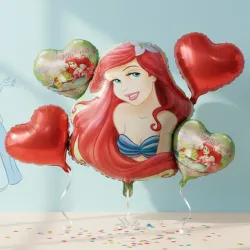Set Globos Decoración "LA SIRENITA"