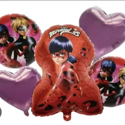 Set Globos Decoración "LADY BUG"