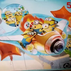 Set Globos Decoración "LOS MINIONS"