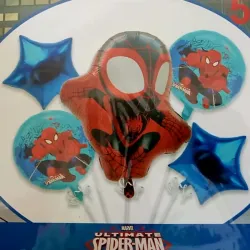 Set Globos Decoración "SPIDER MAN"