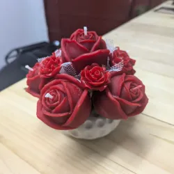 Arreglo rosas rojas