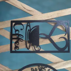 Arte en pared coffee