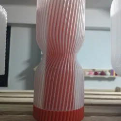 Lámpara estilo reloj de arena