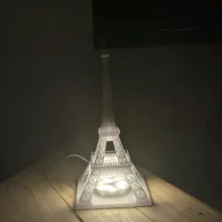 Lámpara led Torre Eiffel