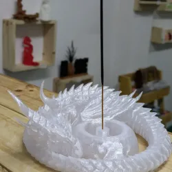 Porta incienso dragón