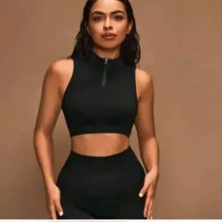 Juego de licra y blusa