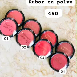 Rubor en polvo