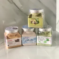 Exfoliantes en tarro