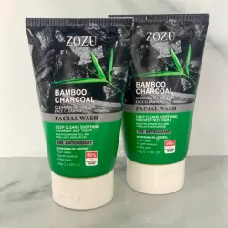 Limpiador facial de carbón de bambú