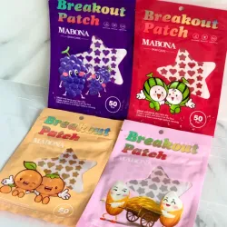 Parches de granos con brillito