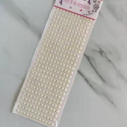 Pegatinas de perlas para cabello y rostro