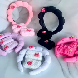 Set de diadema y muñequeras