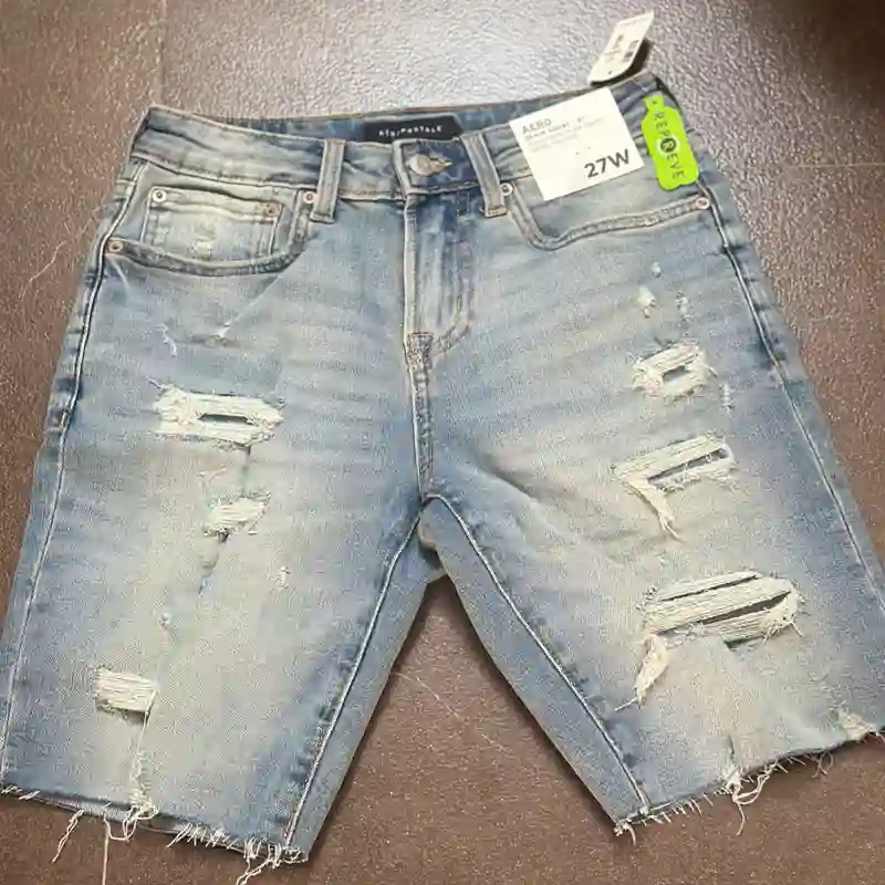 Shorts de mezclilla 