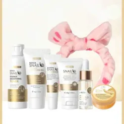 1 Set de cuidado de la piel revitalizante con caracol nutritivo profundo LAIKOU