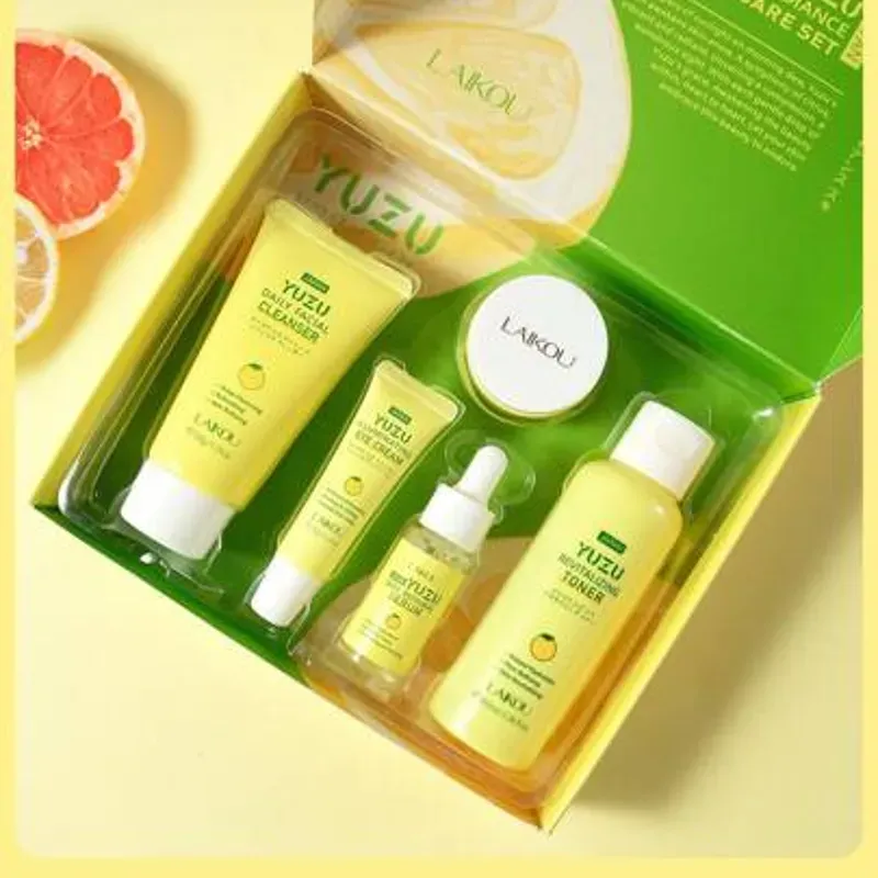 Set de cuidado de la piel LAIKOU Yuzu de nutrición profunda