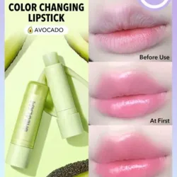 SHEGLAM bálsamo labial hidratante de aguacate con cambio de color 