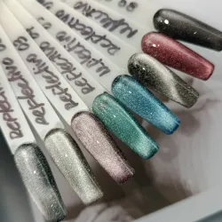 Esmaltes ojo de gato reflectivo