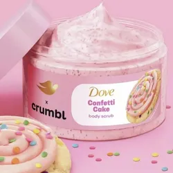 Dove X Crumbl Body Scrub Confetti Cake