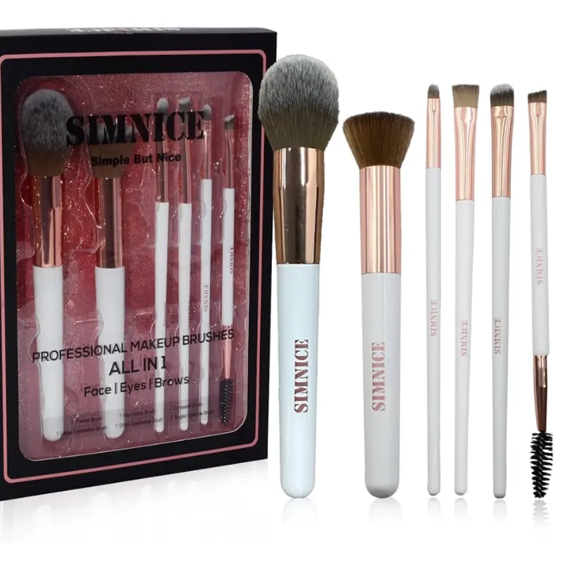 Set de 6 Brochas de Maquillaje 