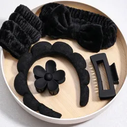 Set de 6 piezas (Diademas + muñequeras + pellizcos)