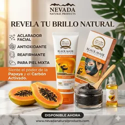mascarilla de papaya marca nevada 🧡