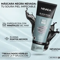 mascarilla negra de barro marino 🐙🌊