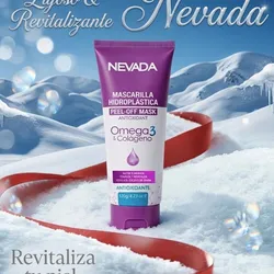 mascarilla nevada con omega 3 y colageno 💜