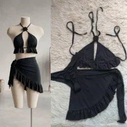 Bikini con Pareo 🖤