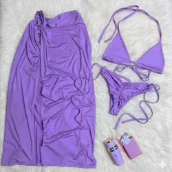 Bikini con Pareo 💜